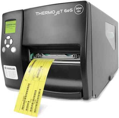 GTL-Label wird bedruckt mit dem RFID-Drucker SASS THERMOjet 6eS